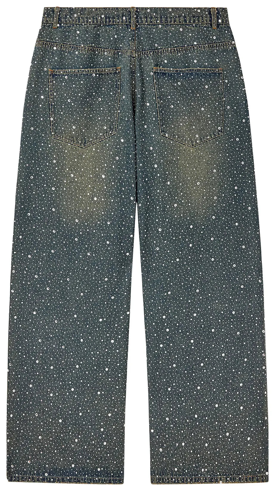 Vale Forever 'Iced Out' Blue Jeans