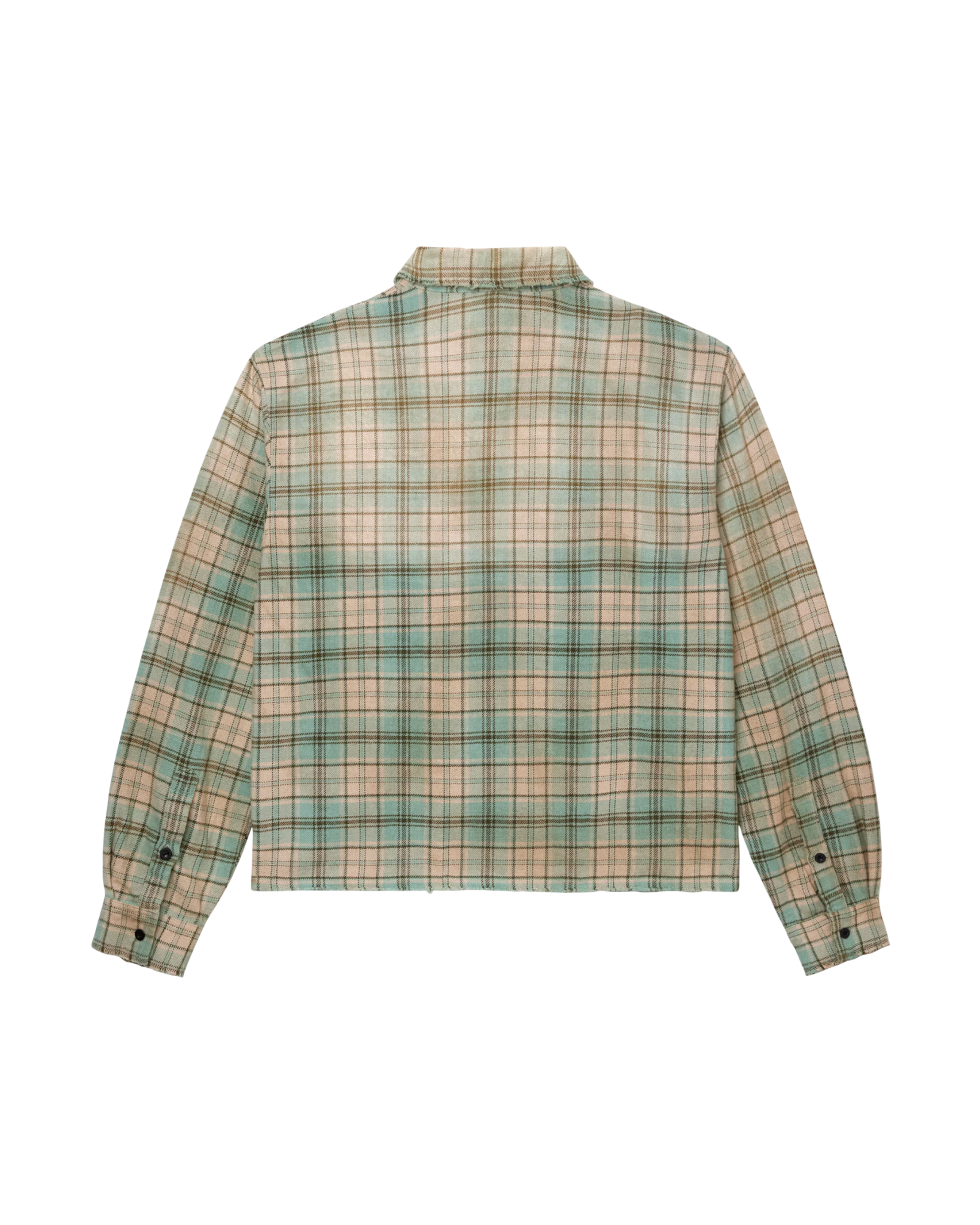 Vale Forever 'Little Gems' Green Flannel Shirt