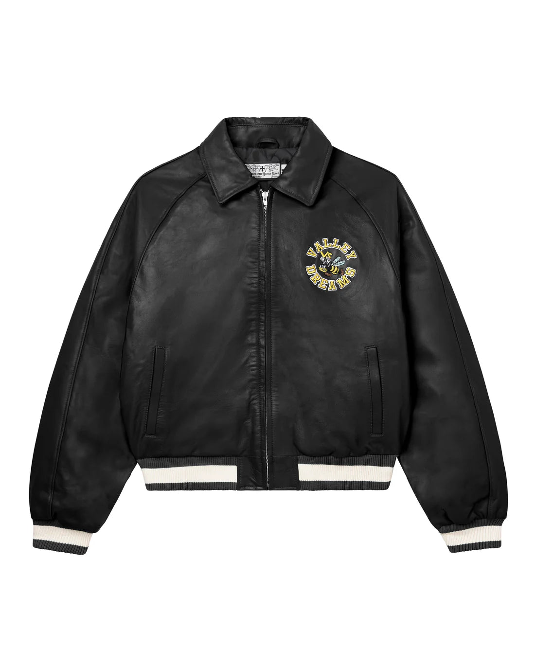 Vale Forever 'Mascot' Black Bomber Jacket