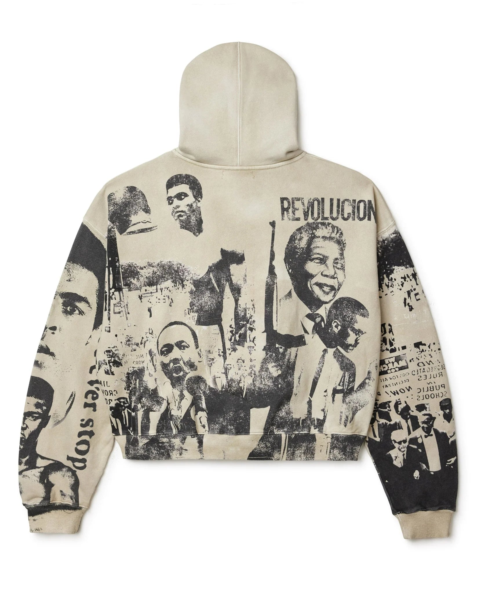 Vale Forever 'Monument' White Zip Up Hoodie