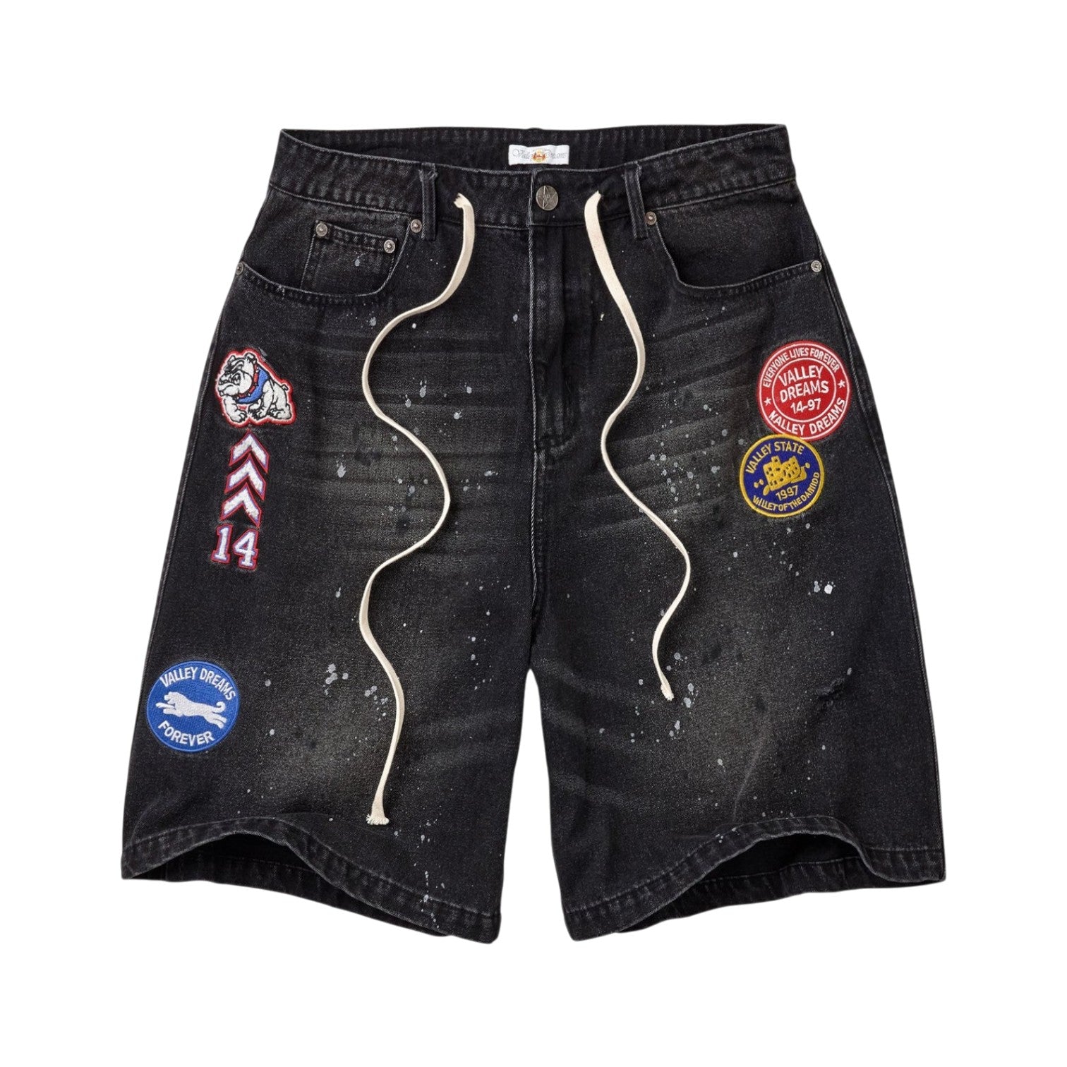 Vale Forever 'Paradise' Blue Jean Shorts