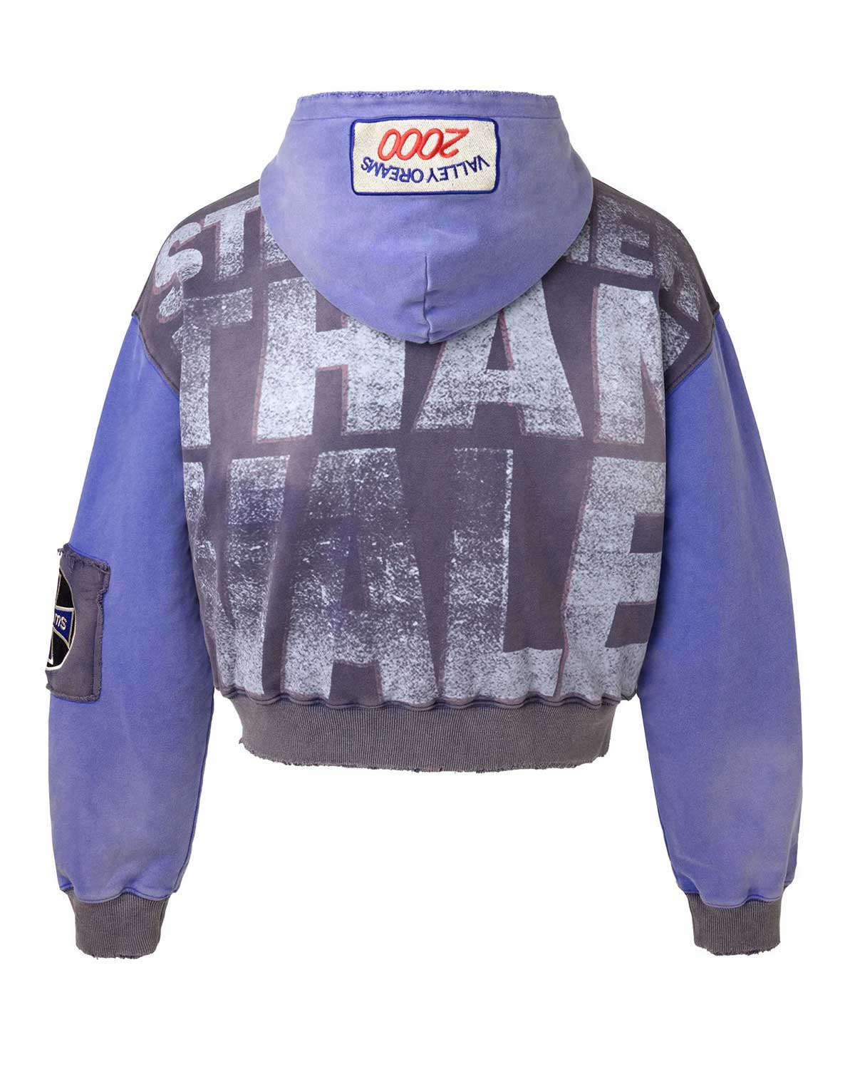 Vale Forever 'Queen' Blue Zip Up Hoodie