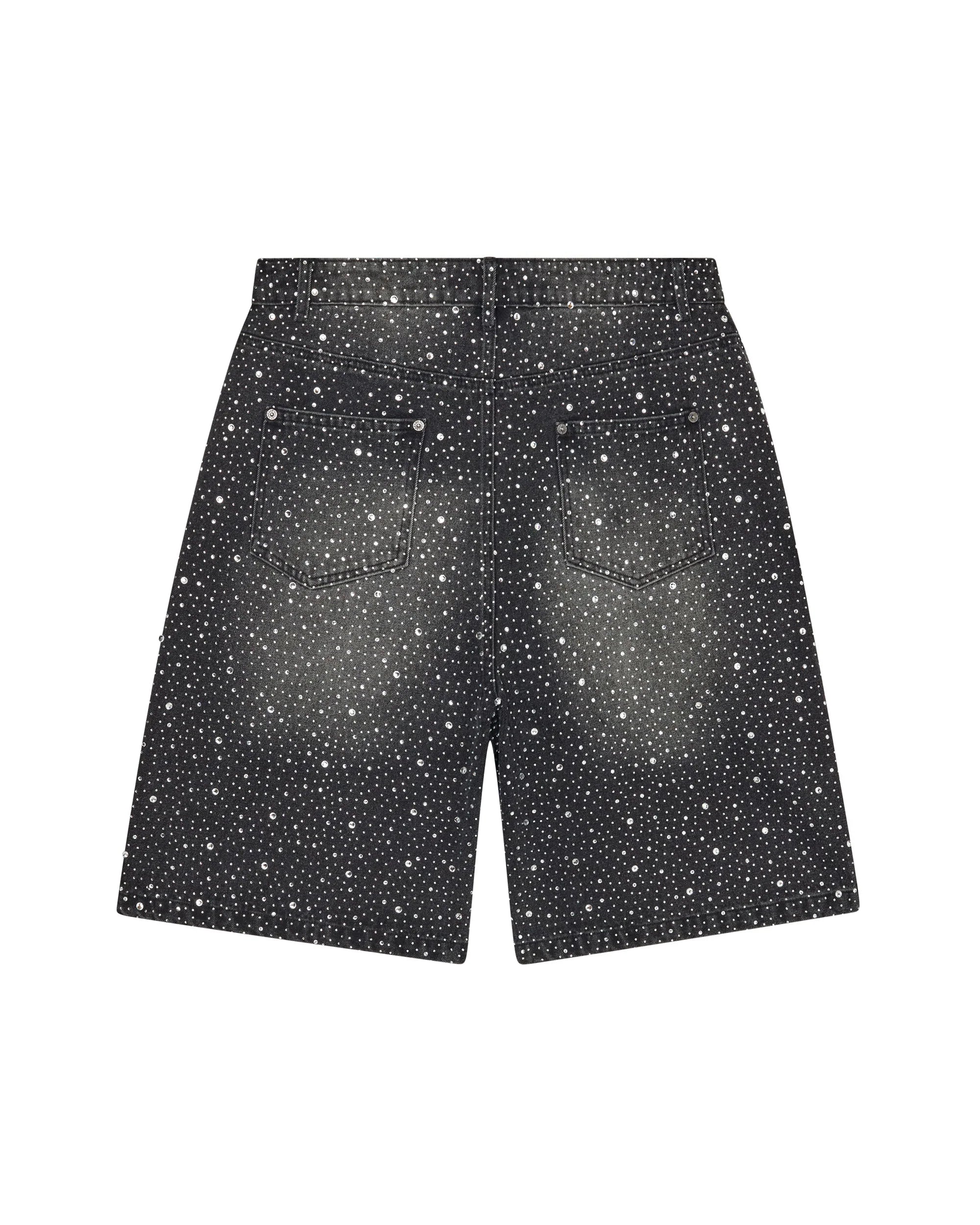 Vale Forever 'Rainstorm V2' Black Jean Shorts