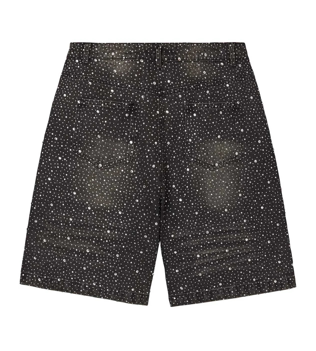 Vale Forever 'Rainstorm' Black Jean Shorts