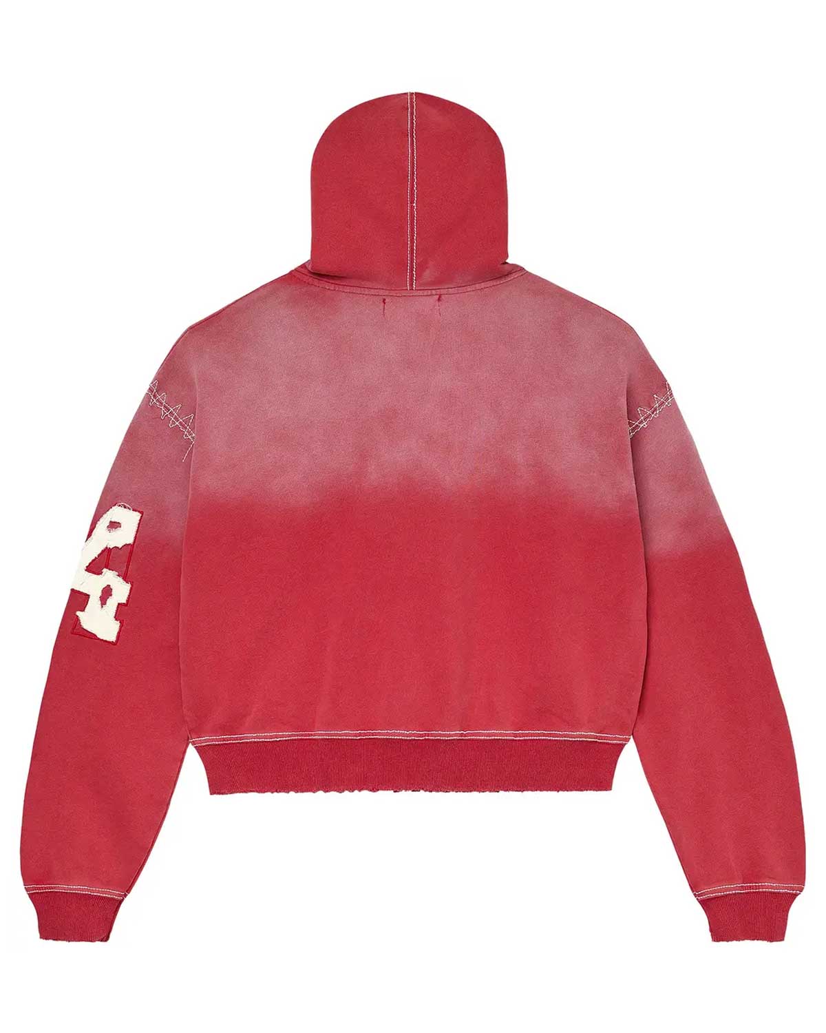 Vale Forever 'Religion' Red Zip Up Hoodie