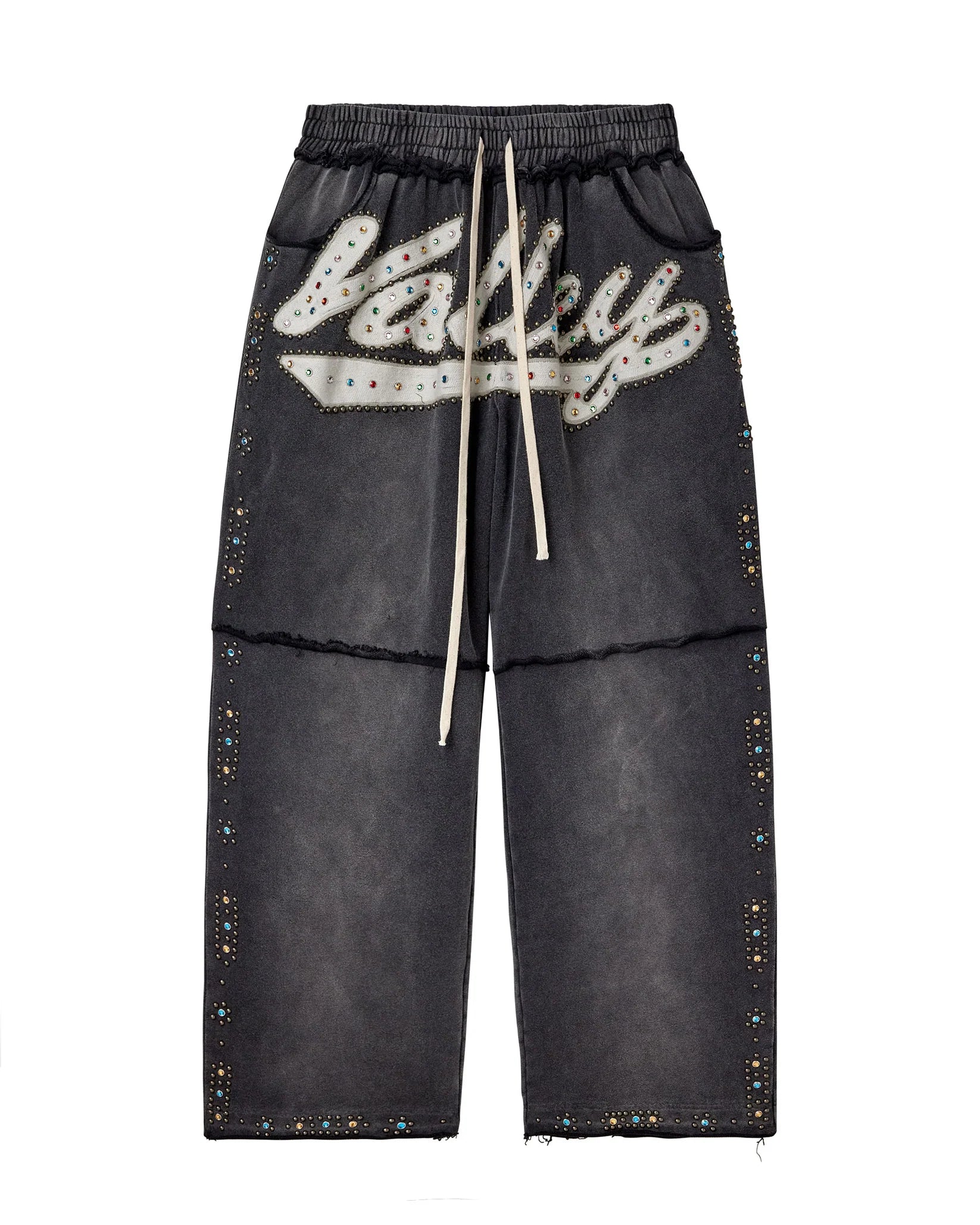 Vale Forever 'Skittles' Black Sweats