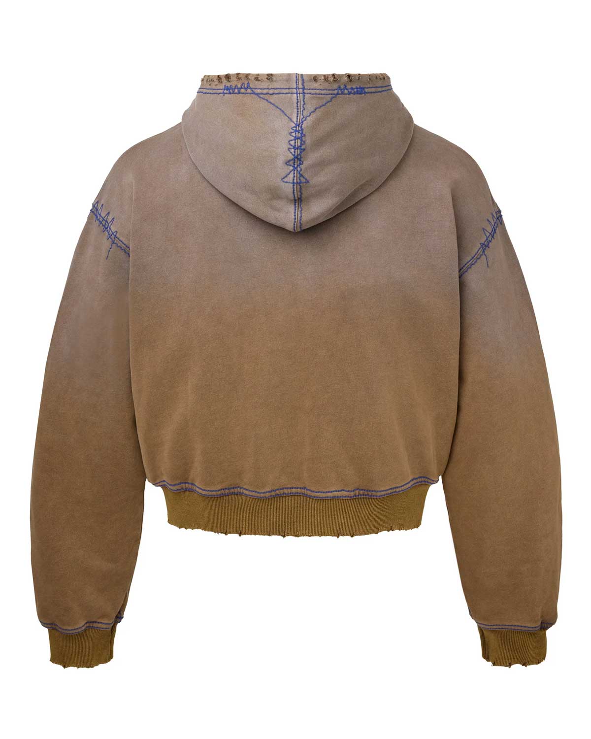 Vale Forever 'Sunny' Brown Zip Up Hoodie