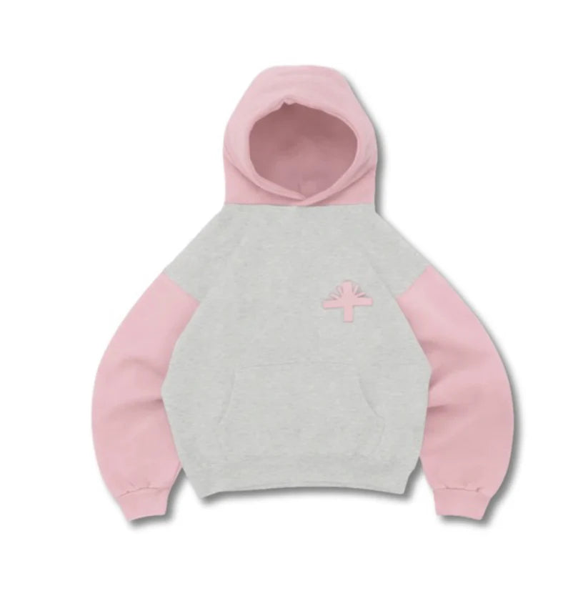 Vertabrae '2-Tone' Pink Hoodie