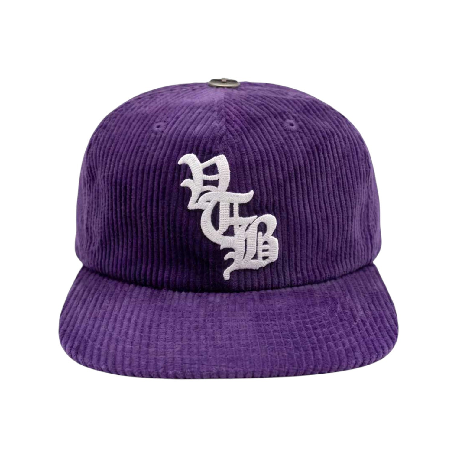 Vertabrae 'Heritage' Purple Corduroy Snapback Hat