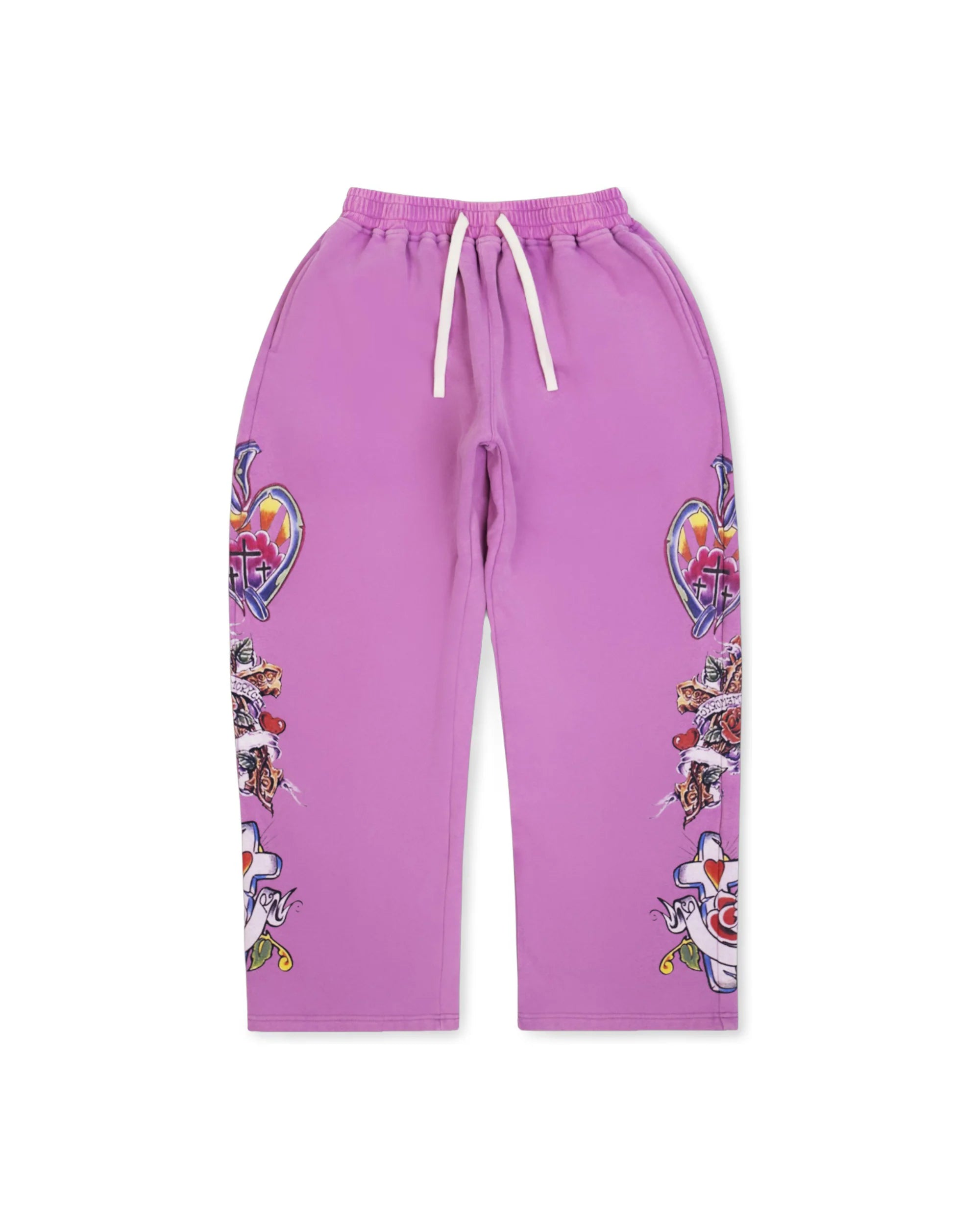 We Are Righteous 'Risen King' Purple Sweats