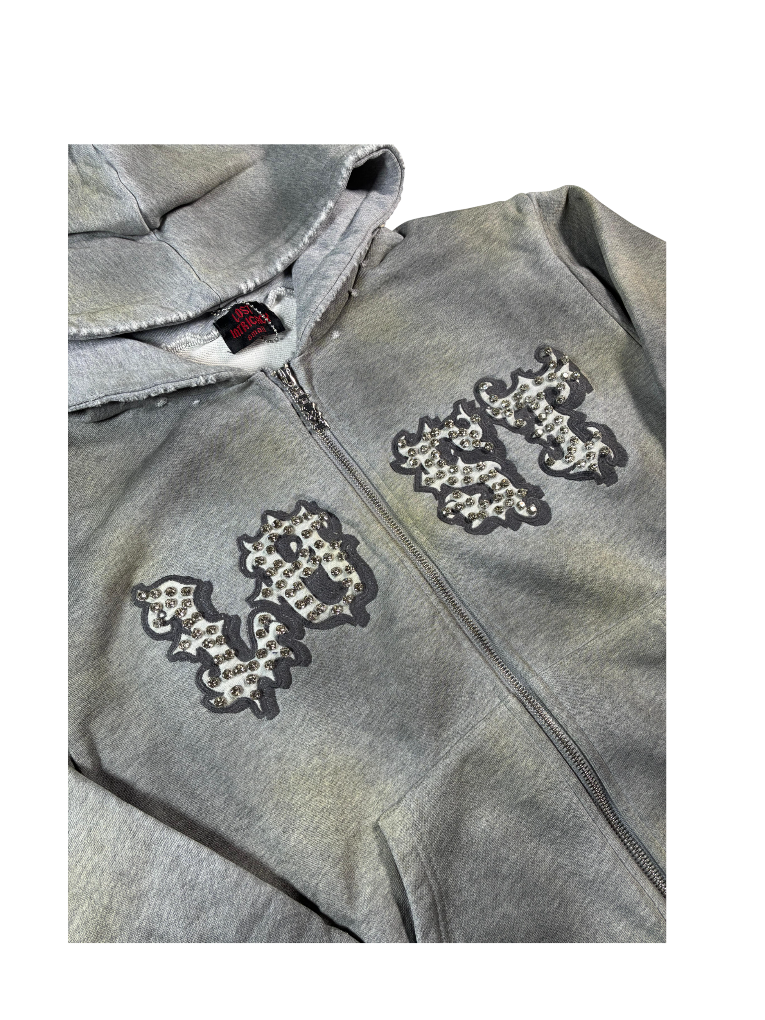 Lost Intricacy 'Patch 2.0' Grey Hoodie