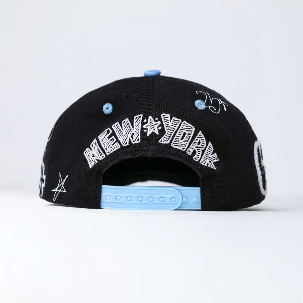Lost Intricacy 'NY Canvas' Black Cap