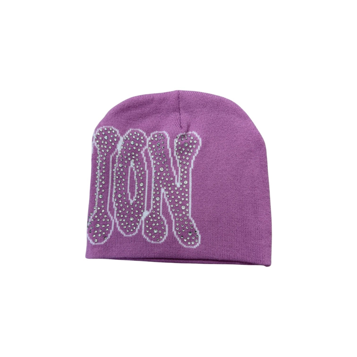 Mixed Emotions 'Rhinestone' Pink Beanie