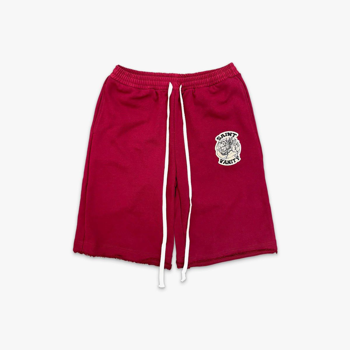 Saint Vanity 'Uniform' Crimson Shorts