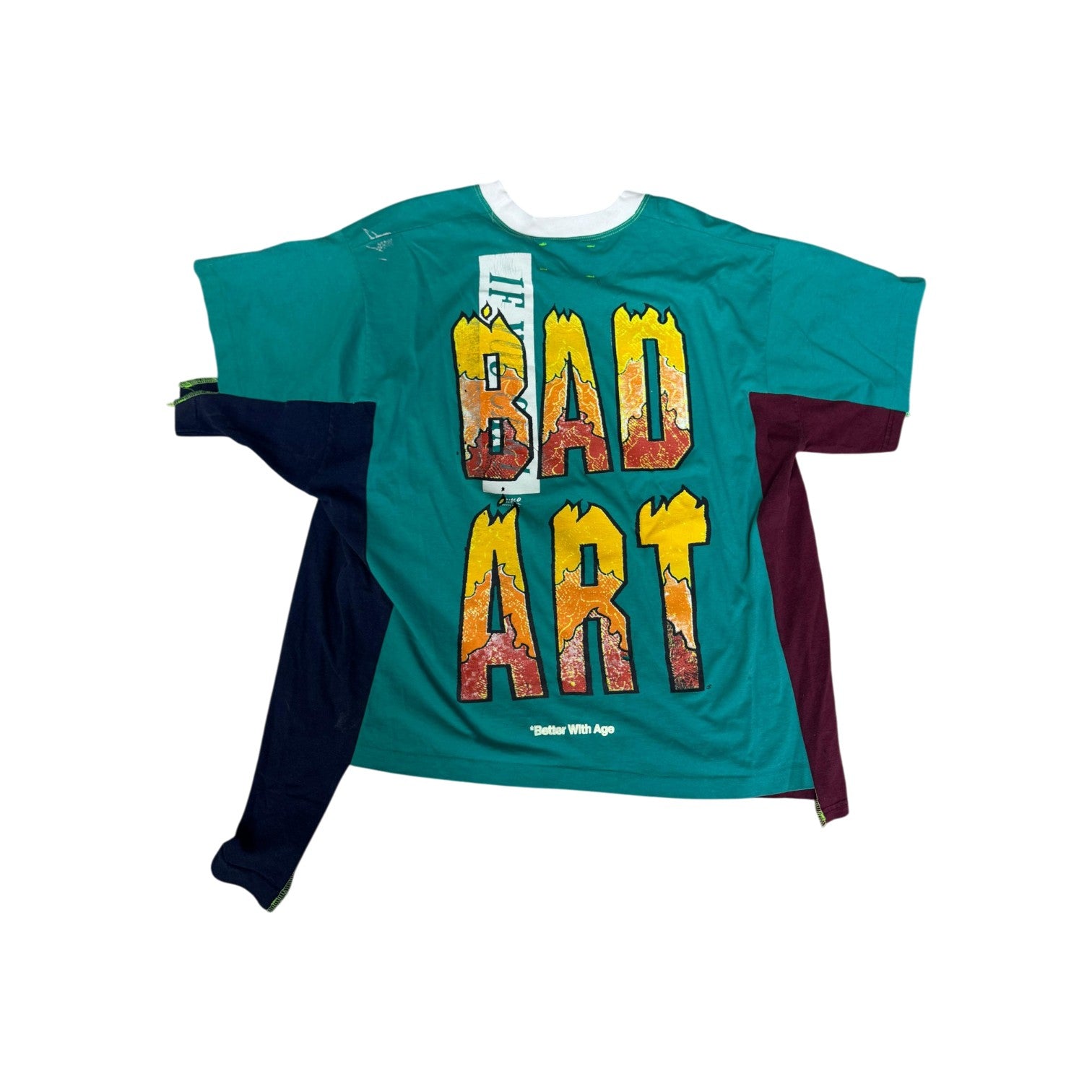 Better With Age '3 Panel' Multicolor Tee