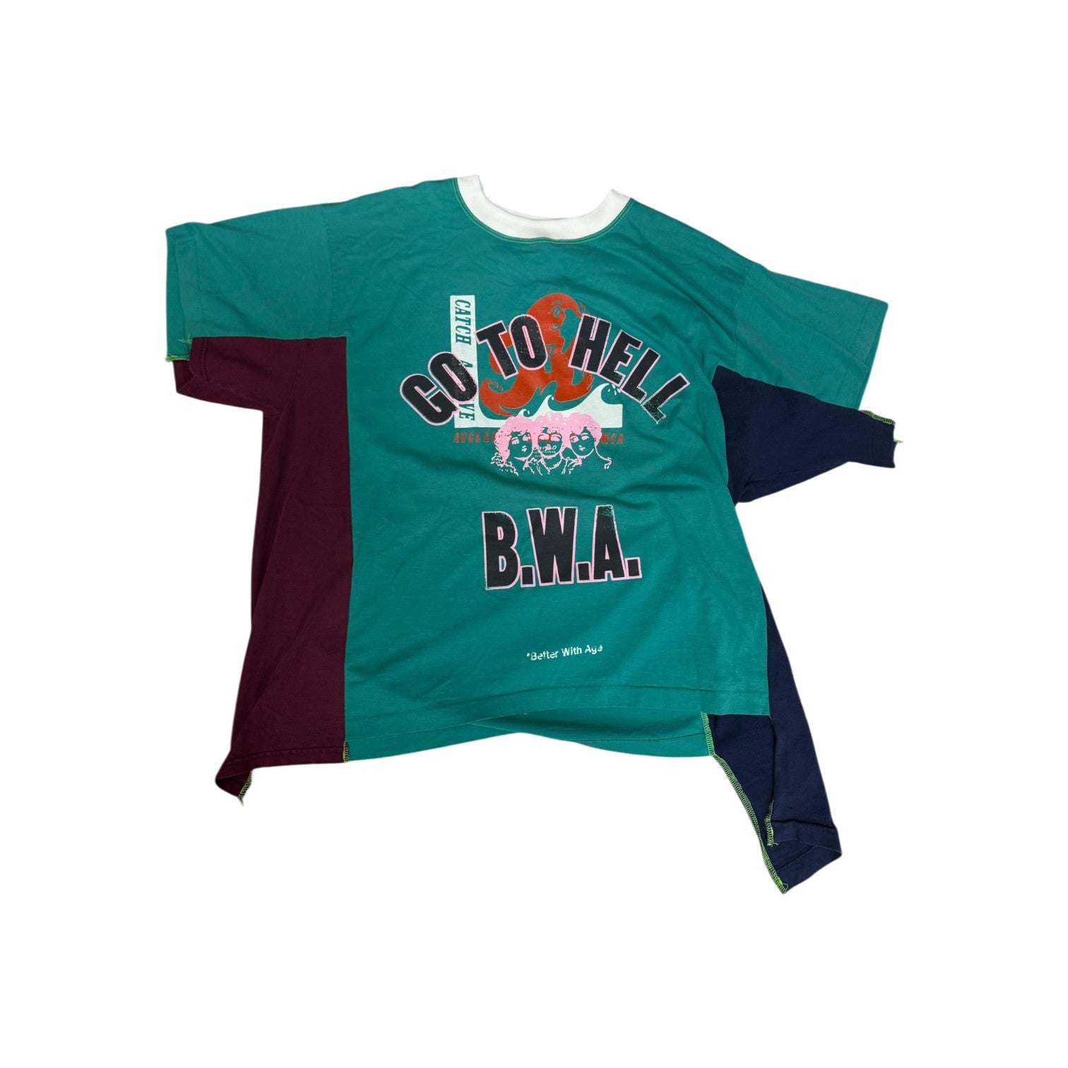 Better With Age '3 Panel' Multicolor Tee