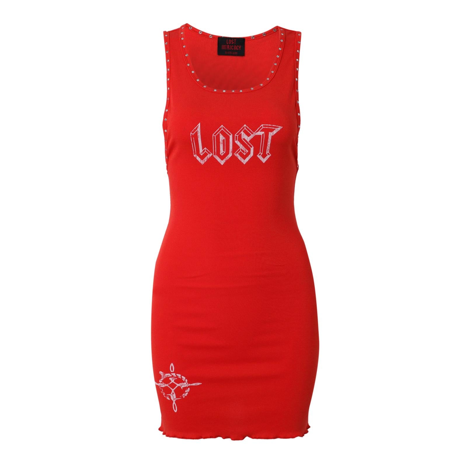 Lost intricacy 'Core Icon' Red Dress