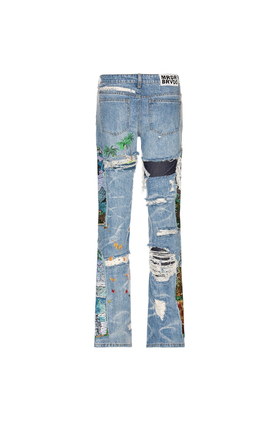 Who Decides War 'Four Seasons' Light Wash Blue Jeans