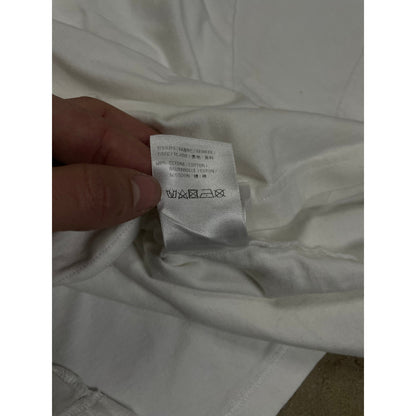 Balenciaga White Black Crew Tee Used Medium