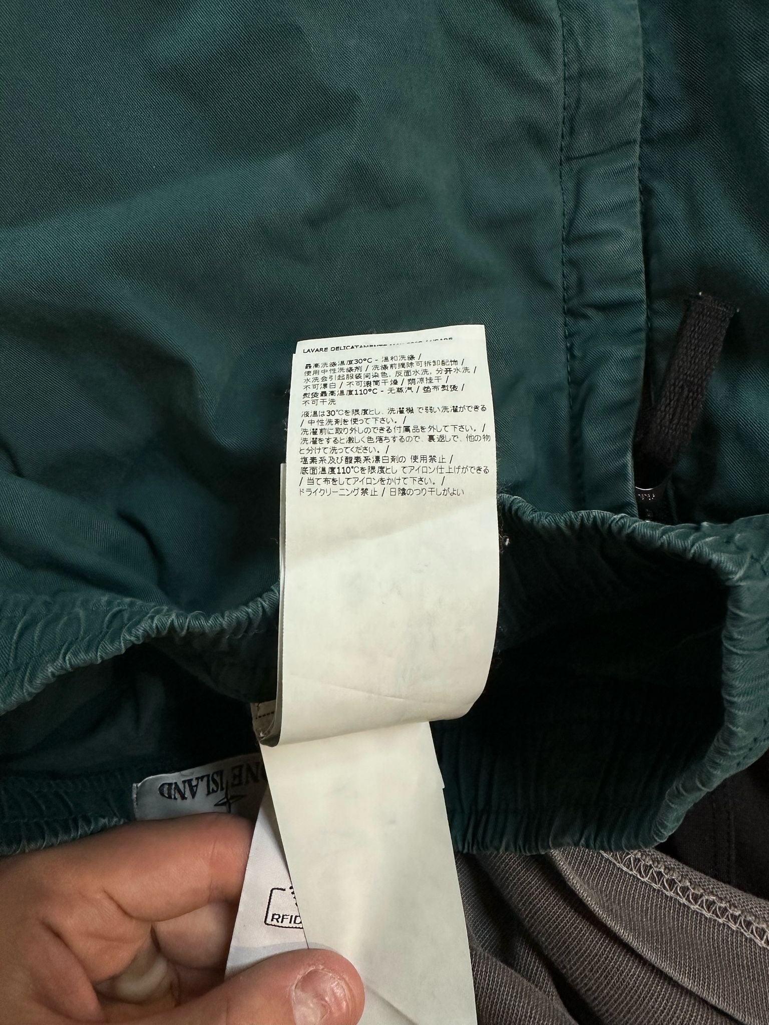Stone Island Cargo Pants Green Used 30