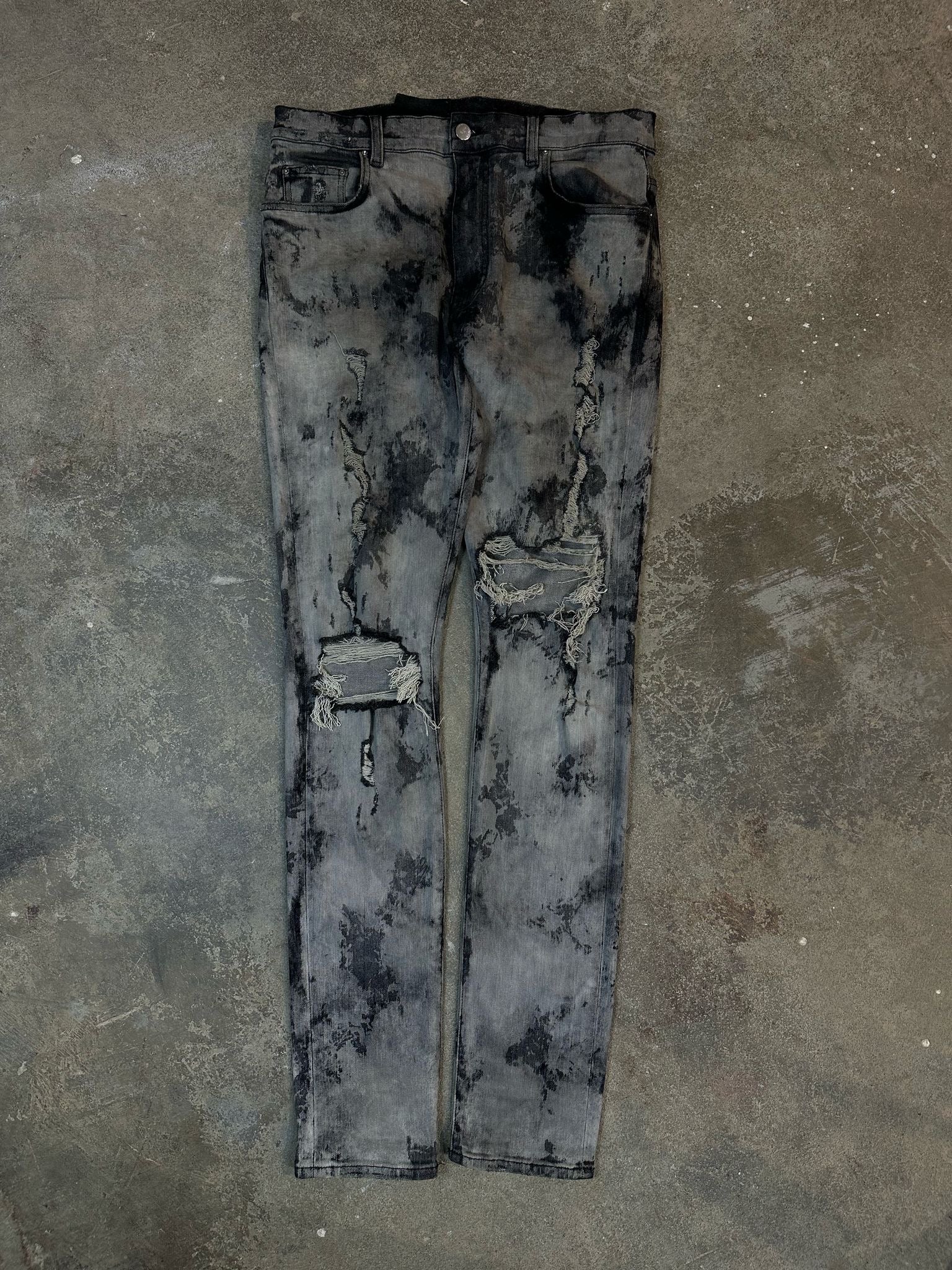 Amiri Thrasher Grey Bleach Used 34