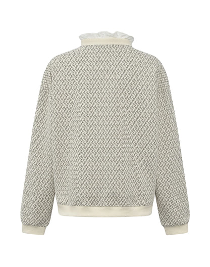 Birth of Royal Child Baroque Yellow Sweatshirt