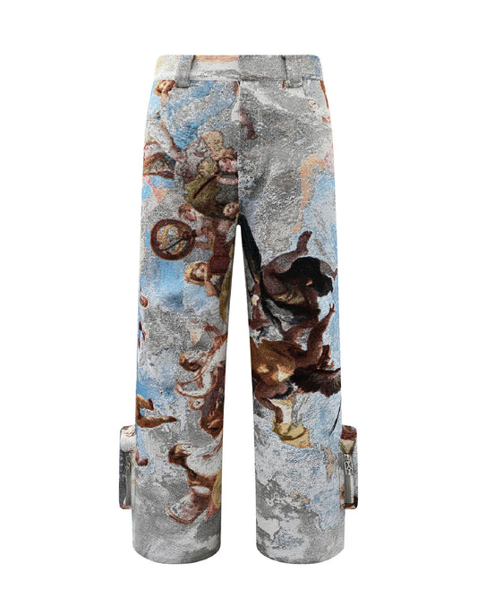 Birth of Royal Child "Pozzoartistic" Cargo Pants