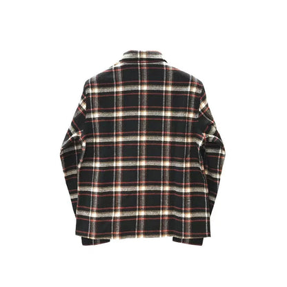Chrome Hearts "Work Dog" Flannel Button Down Shirt