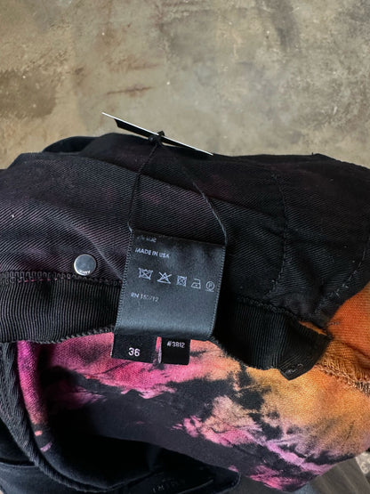 Amiri Jeans Black Tie Dye Used 36