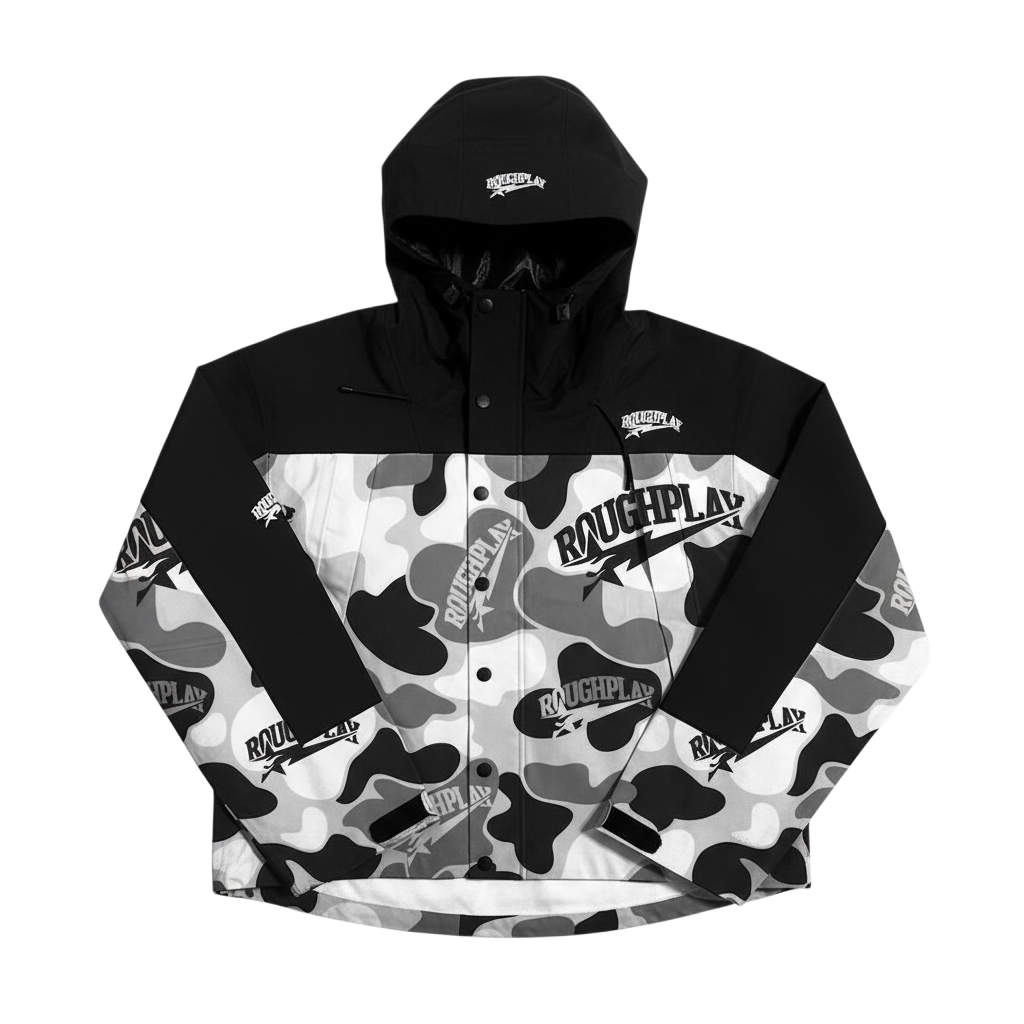 Rough Play Water Resistance Grey Camo Sweatsuit