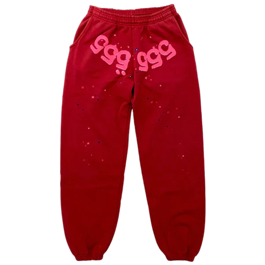 Sp5der Sweats Red