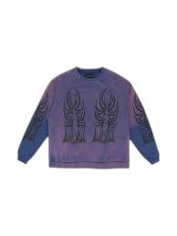 WDW Winged Logo Purple Crewneck
