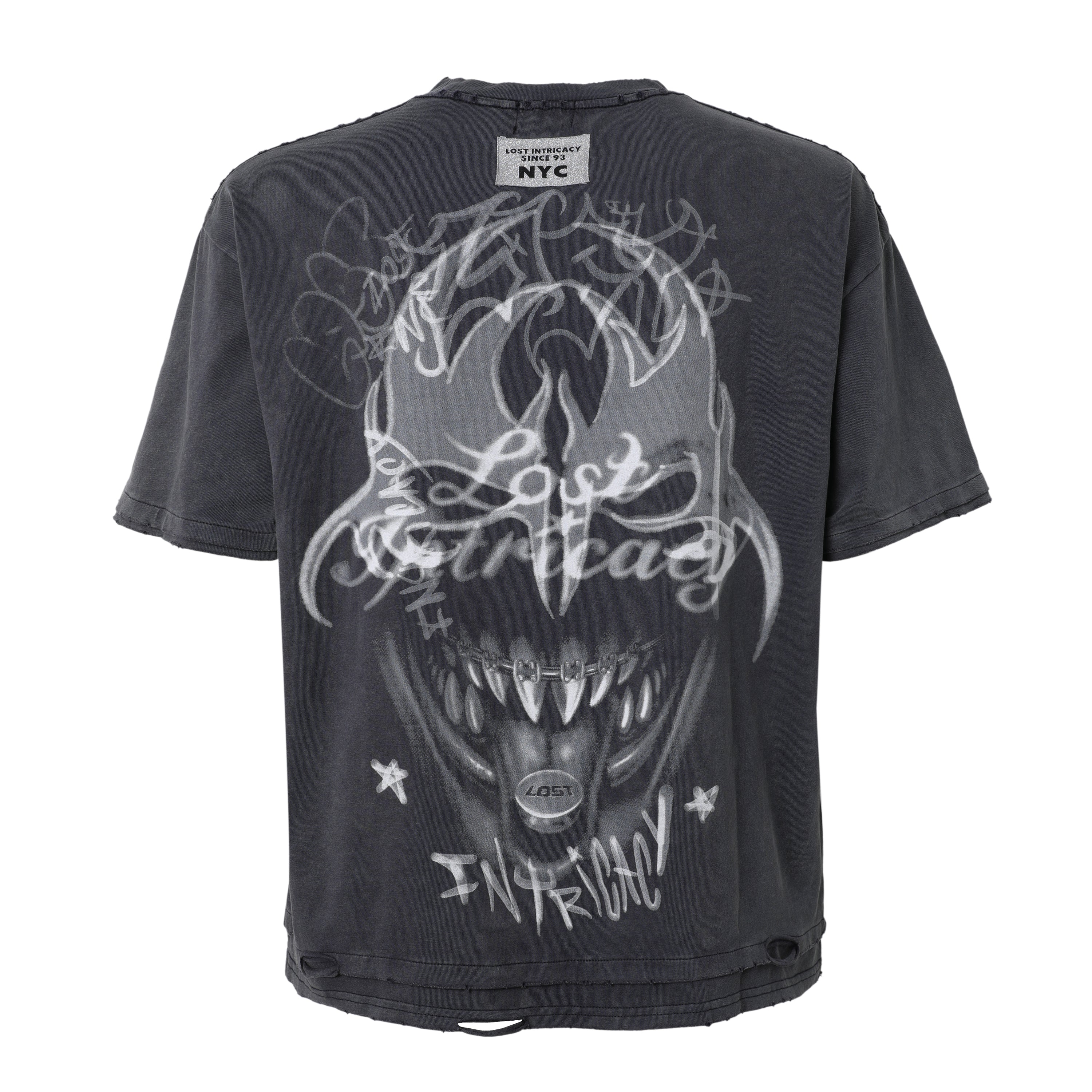 Lost intricacy Twisted Signal Tee
