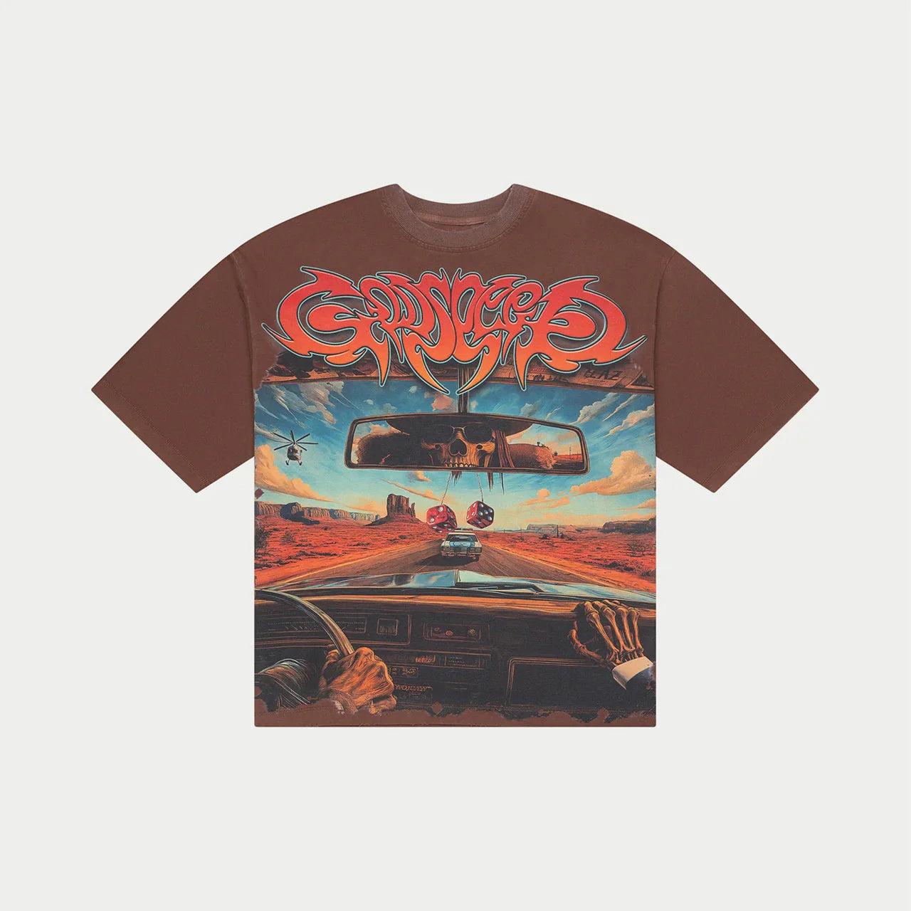 Godspeed 'On The Run' Mocha Tee