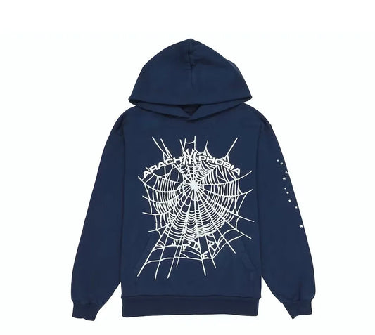 Sp5der Hoodie Navy ArachNYphobia