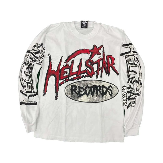Hellstar L/S Records White Red