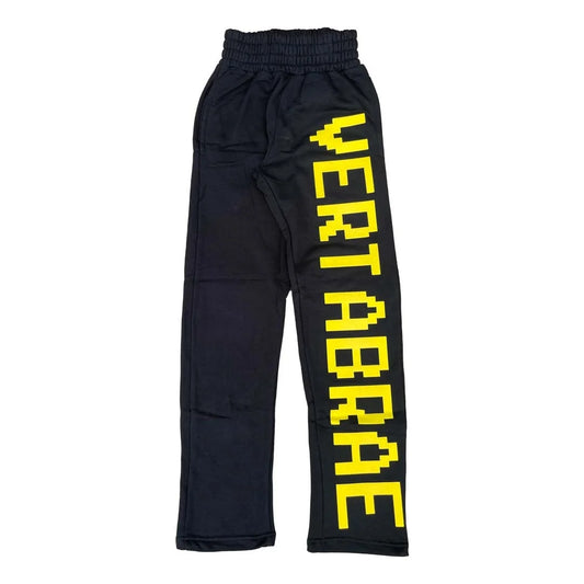 Vertabrae Sweats Black Yellow