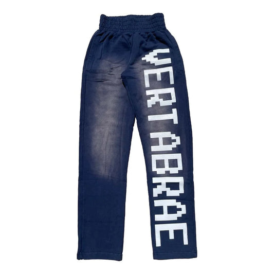 Vertabrae Sweats Navy White